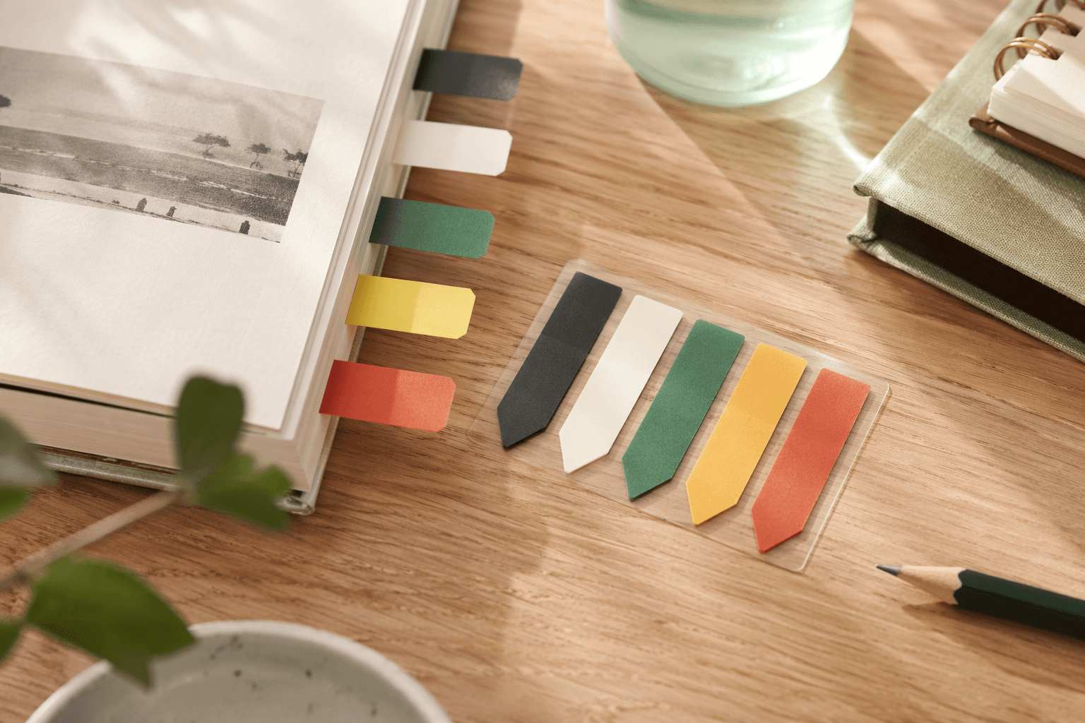 Color Tab Pack in use on a desk