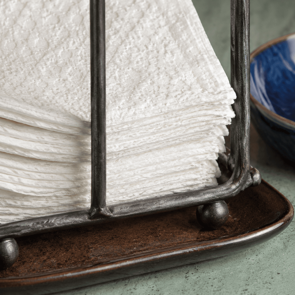 Napkin Holder close-up detail