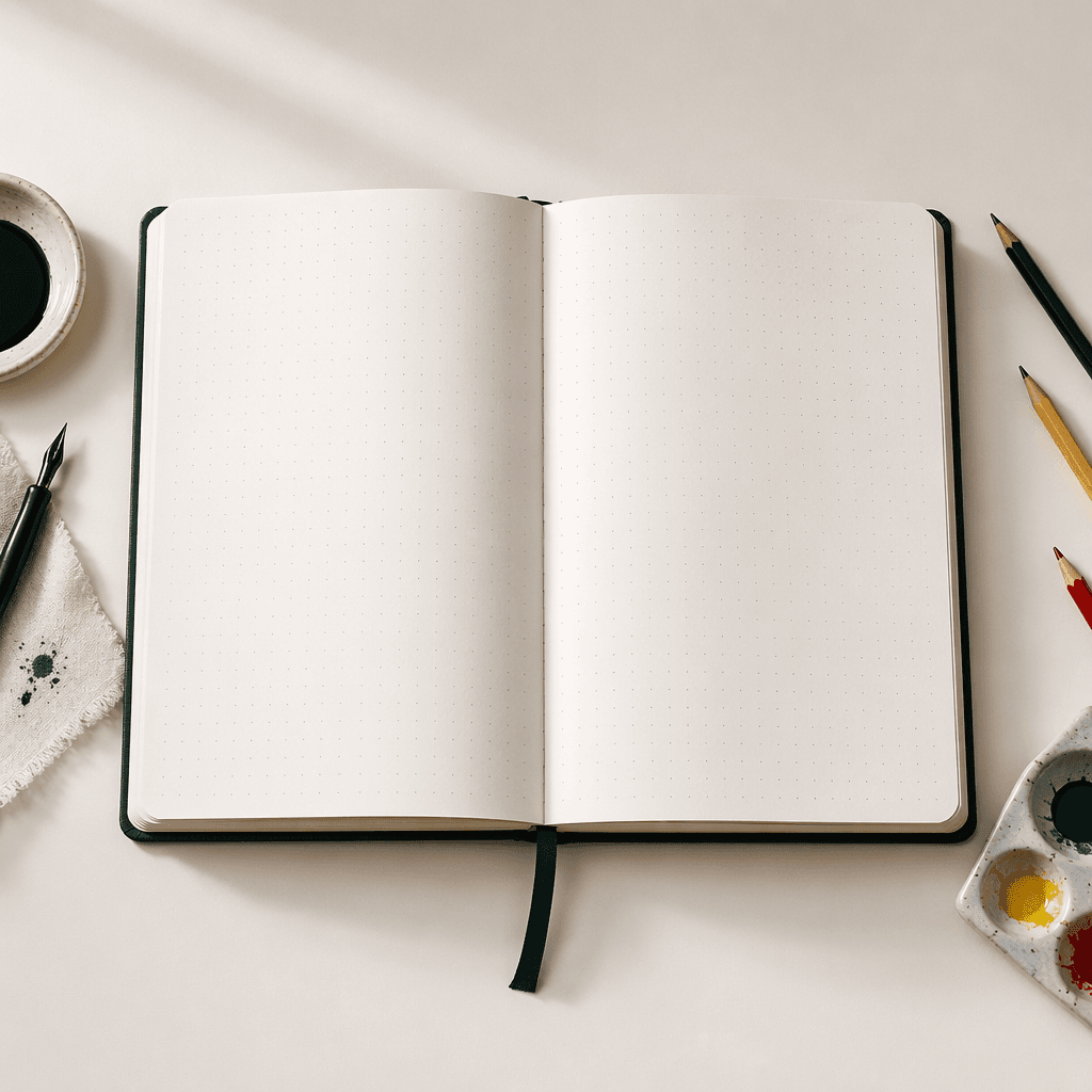 Sketch Grid Notebook — view 1